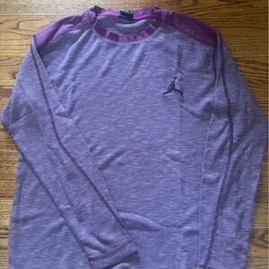 Jordan Purple Long Sleeve Tee